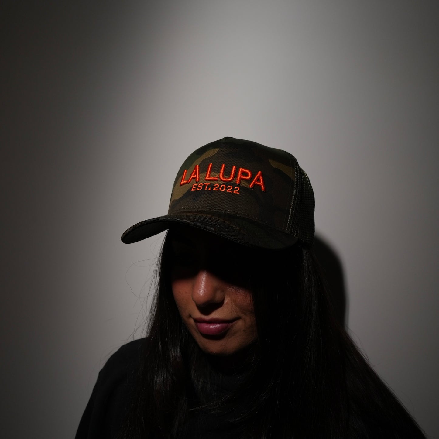Camouflage Hat Written