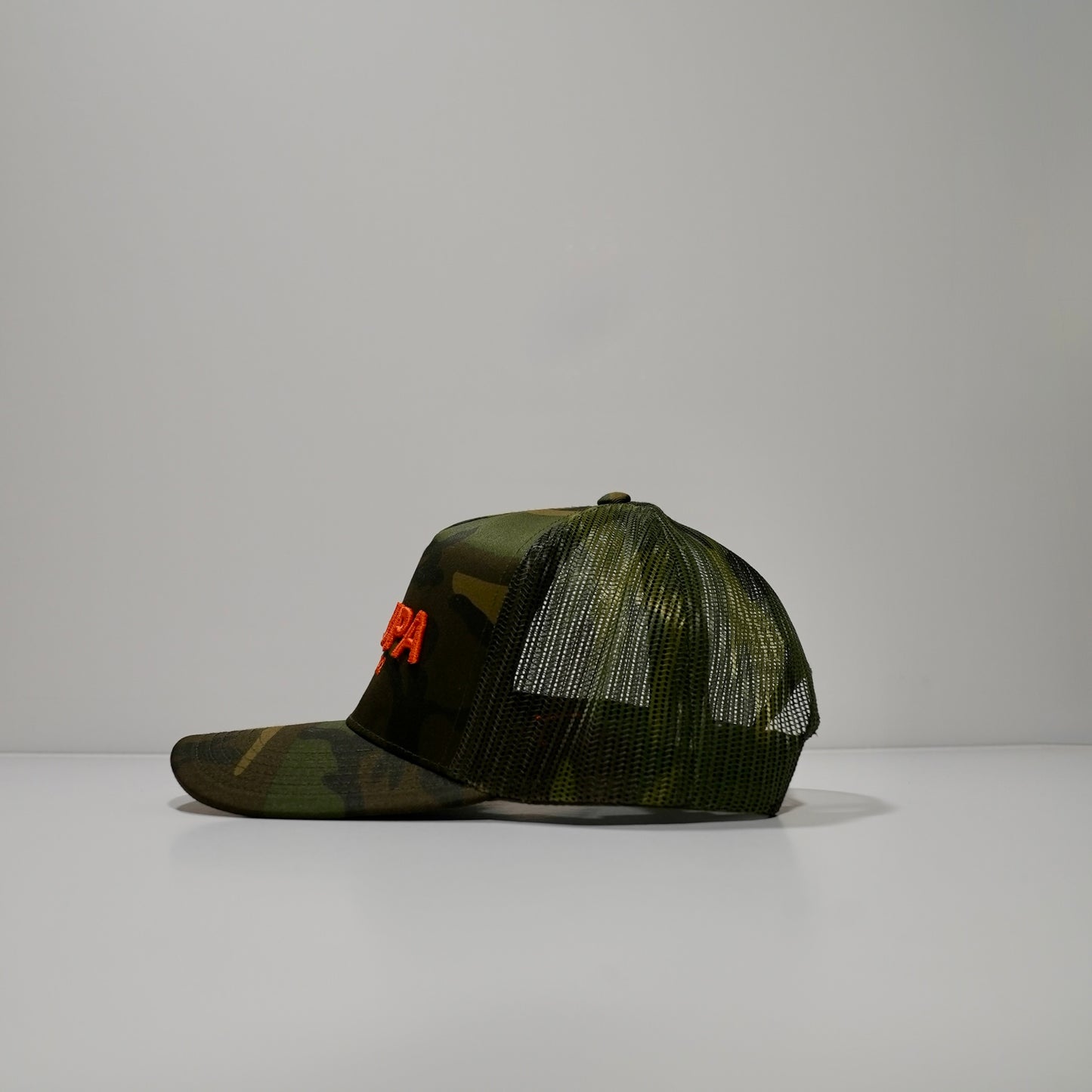 Camouflage Hat Written