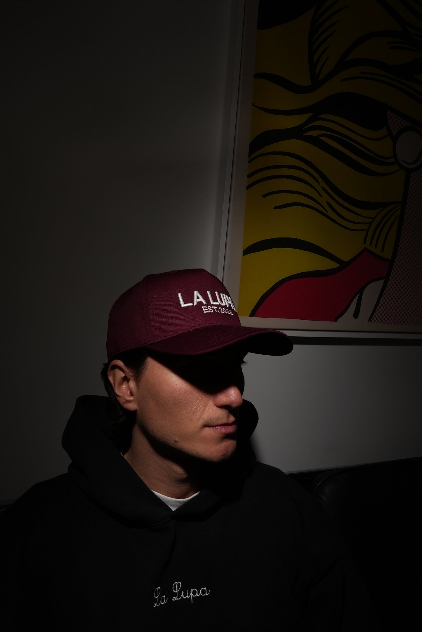 Maroon Hat Written