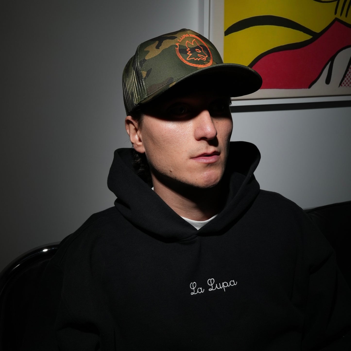 Camouflage Hat Logo