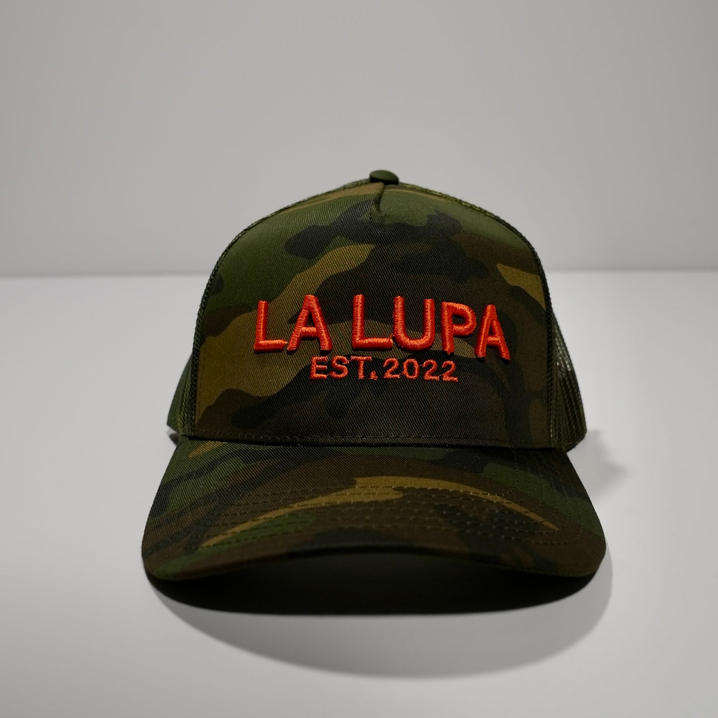 Camouflage Hat Written