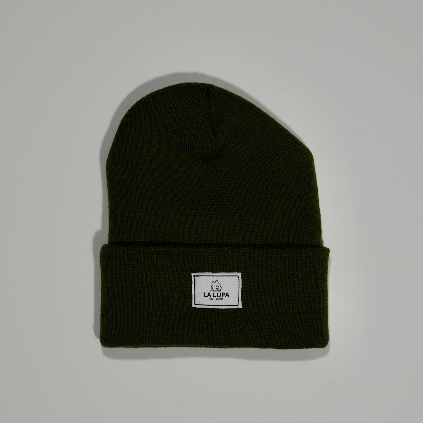Green Patch Beanie