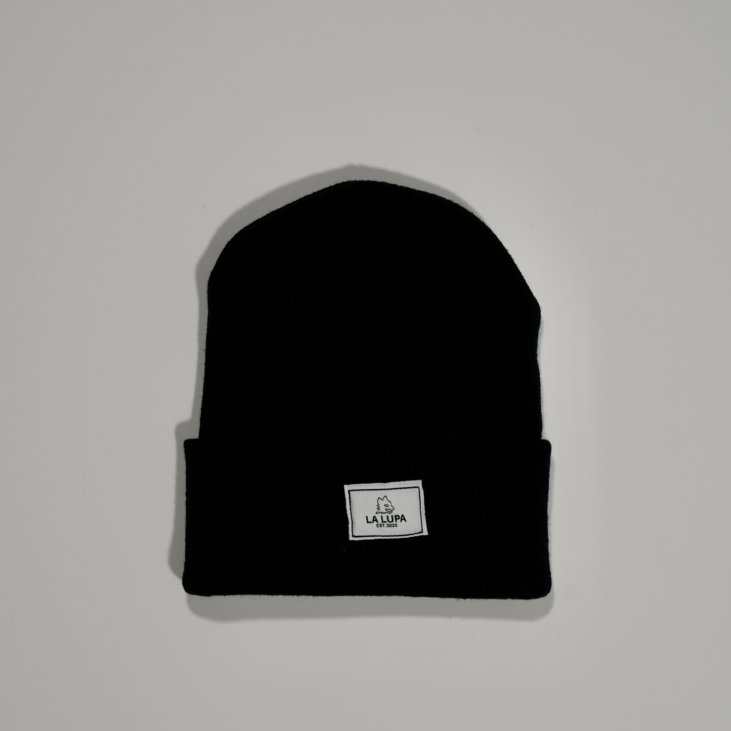 Navy Patch Beanie